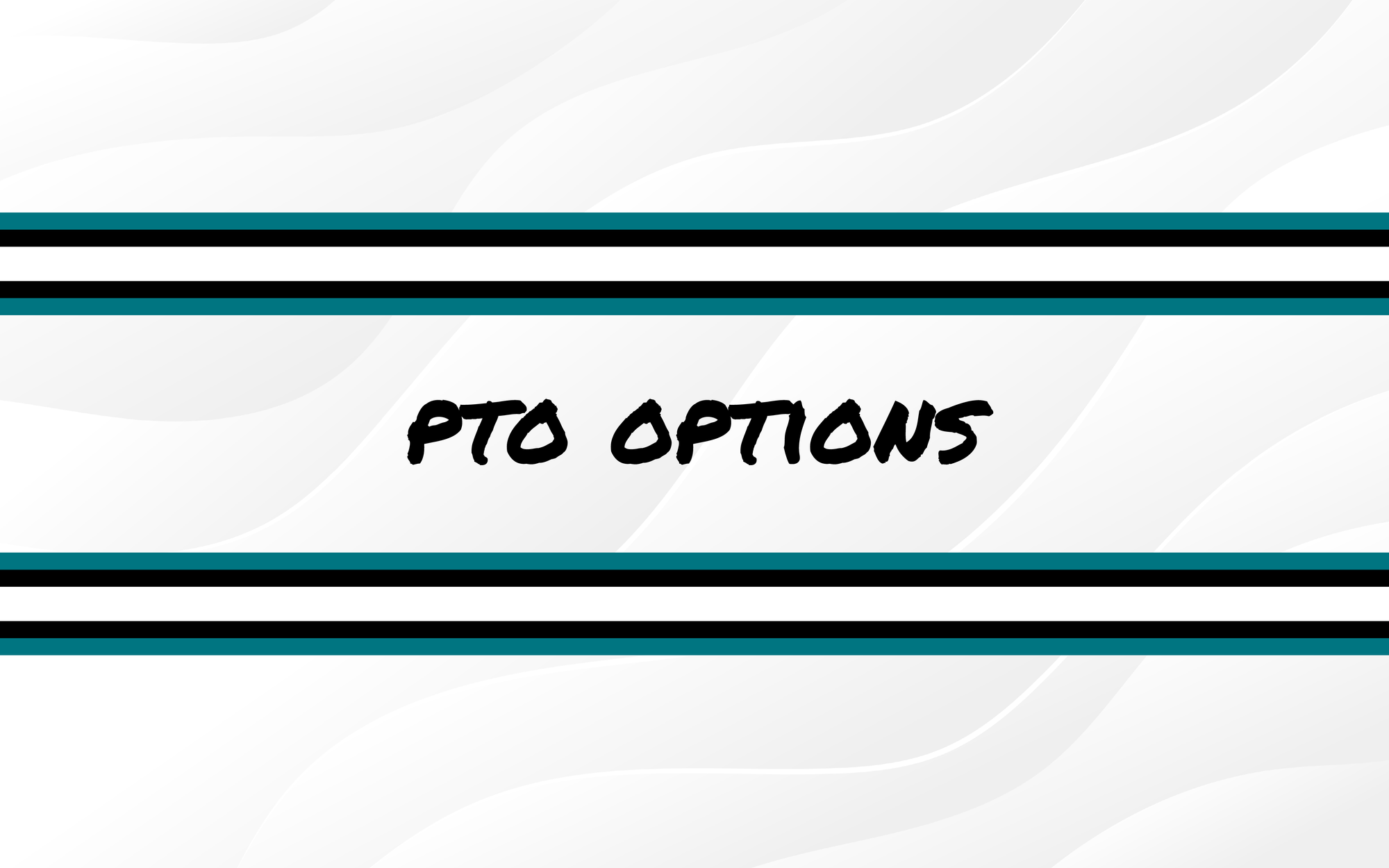 PTO Options For The Sharks