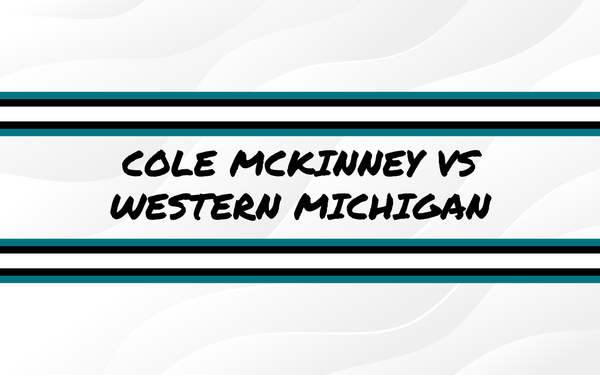 Cole McKinney vs Western Michigan 10/23
